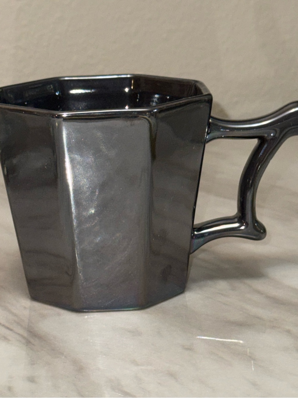 Starbucks 2013 Limited Edition Holiday 14oz gray metallic glossy Mug